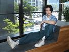 戀愛是科學林禹三立新聞網專訪。（記者邱榮吉/攝影）