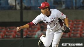 ▲樂天桃猿投手莊昕諺。（圖／記者劉彥池攝影）