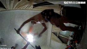 苗栗公館派出所所長吳國基，拘提吸毒襲警前科鐘嫌，持刀棍對峙，扭打刺傷