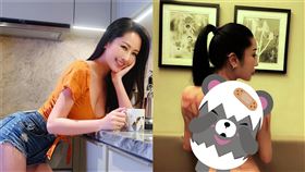  香港女星崔碧珈／刮痧／臉書