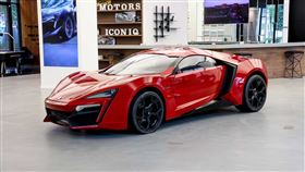 ▲《玩命關頭7》Lykan HyperSport電影拍攝車。（圖／翻攝RubiX網站）