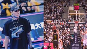  PLG總冠軍賽楊敬敏關鍵壓哨三分，爭議。（圖／翻攝自PLG YouTube）