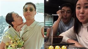 楊祐寧結婚週年！正妹妻吐舌搞怪曝光
圖翻攝自楊祐寧IG、微博