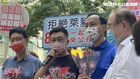 江啟臣、朱立倫、趙少康公投宣講。（圖／記者林恩如攝影）