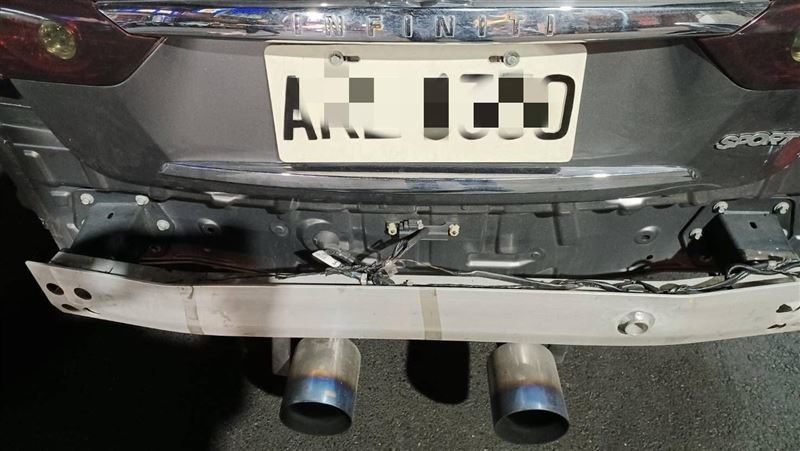 掛假車牌太囂張　警攔查搜出改造槍