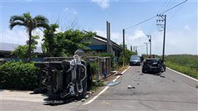 新／彰化死亡車禍！2車對撞母傷子亡（圖／翻攝畫面）