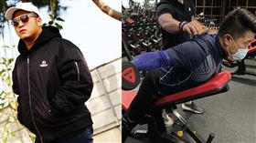 網紅含羞草與台中市前立委顏寬恒。(圖／含羞草、顏寬恒臉書)