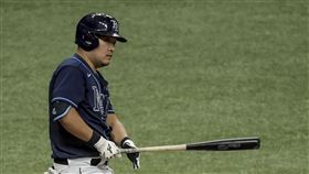 ▲坦帕灣光芒筒香嘉智。（圖／美聯社／達志影像）