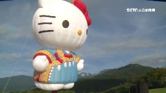 全球唯一！凱蒂貓升空台東迎母親節