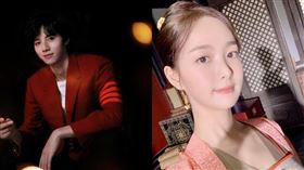 大陸女星趙堯珂及男友鄧超元。(圖／趙堯珂微博)