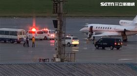  快訊／印度醫療專機抵台！6官員確診「1人重症」直送醫院　番社畫面