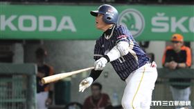 ▲樂天桃猿捕手林泓育。（圖／記者劉彥池攝影）