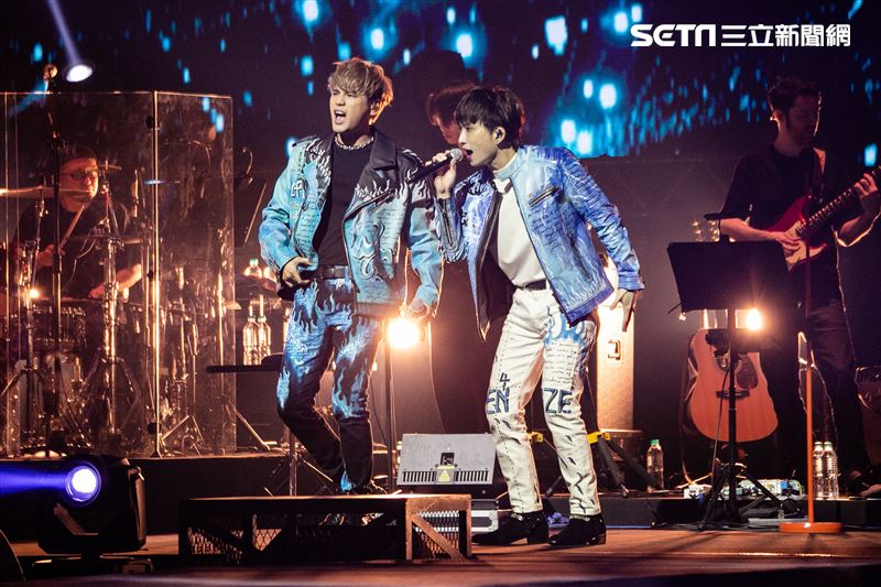 陳零九、邱鋒澤九澤CP第四象限演唱會。（圖／記者楊澍攝影）