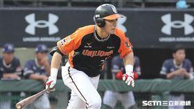 ▲統一獅外野手林安可。（圖／記者劉彥池攝影）