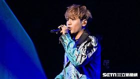 「九澤CP」陳零九、邱鋒澤於北流演出。（圖／記者楊澍攝影）