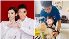 奚夢瑤、何猷君，圖／翻攝自奚夢瑤、何猷君微博