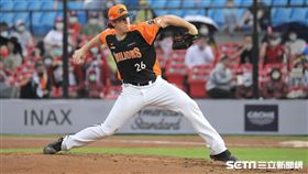 ▲統一獅先發投手泰迪。（圖／記者劉彥池攝影）