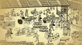 ▲清末釀酒作坊。（圖／翻攝自百度百科）