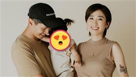 符曉薇與香港歌手陳柏宇在2017年結婚後1年生下女兒。（圖／翻攝自符曉薇IG）