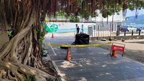 新北市，淡水，浮屍，金色水岸，滬尾消防分隊，記者游承霖攝影