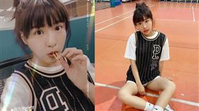 「啦啦隊女神」峮峮穿上PLG職籃聯盟球衣，似乎暗示中信確定參戰。（圖／翻攝自峮峮IG）