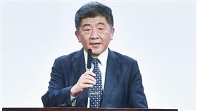 陳時中出席第8屆優良護理人員頒獎典禮第8屆優良暨資深典範護理人員頒獎典禮4日在衛福部舉行，衛福部長陳時中出席致詞，並擔任頒獎人。中央社記者鄭清元攝  110年5月4日