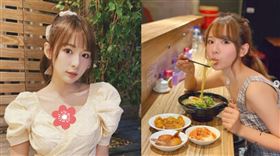 林莎,高雄,五甲,拉麵。(組合圖/翻攝自林莎IG)