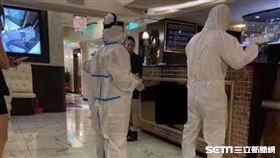 宜蘭遊藝場消毒（讀者提供）