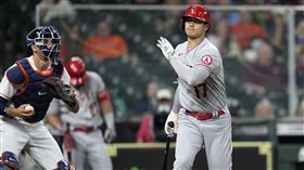 ▲大谷翔平苦吞3連K。（圖／美聯社／達志影像）