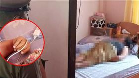 手機送妻當生日禮　邊充邊玩竟觸電死(圖/翻攝畫面)