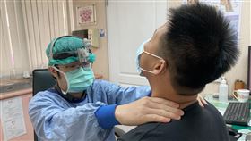 頸部腫塊誤以為雙下巴　確診甲狀腺癌（南投醫院提供）