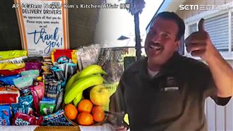 暖心屋主供點心自助吧　他興奮喊感謝