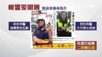 執法爭議延燒！桃警黑化變「哏圖」