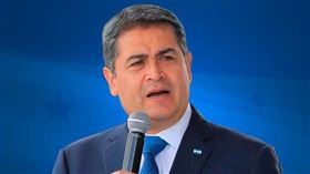 宏都拉斯總統,友邦,葉南德茲（圖／翻攝自葉南德茲臉書）facebook.com/juanorlandoh