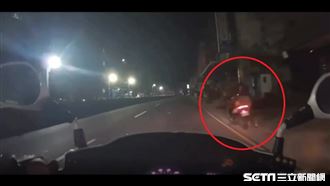 關半年！通緝犯載女撞警　驚險畫面曝