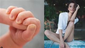 謝婷婷首曬跟女兒合影，髮色也跟著曝光。（圖／翻攝自jennifertsetingting IG）