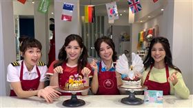 ▲邀請樂天女孩菲菲、小鹿做蛋糕。（圖／懿想天開提供）