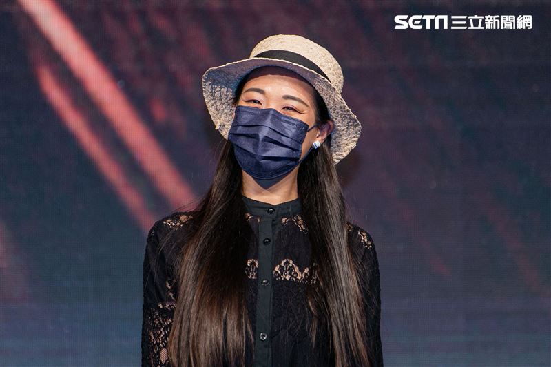 第32屆金曲獎搶先公佈入圍名單，米莎擔任揭獎嘉賓。（圖／記者楊澍攝影）