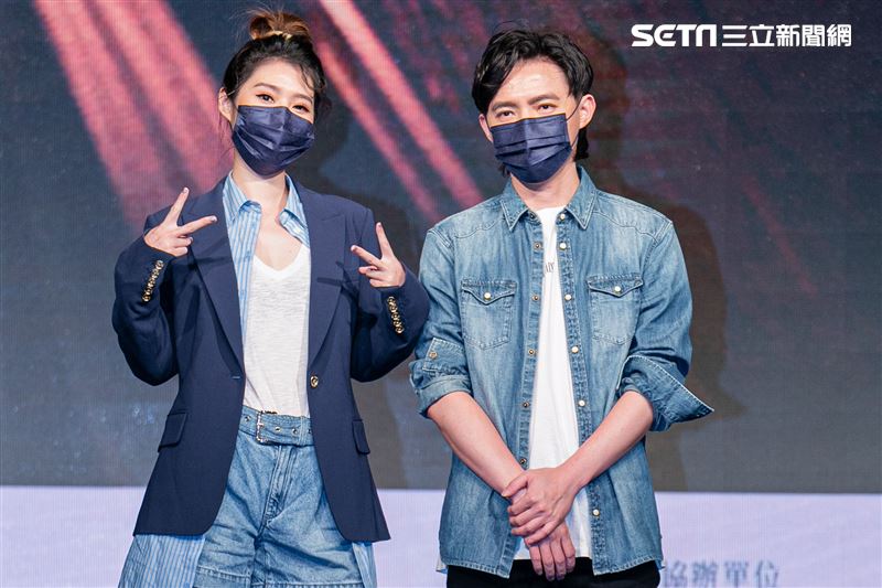 第32屆金曲獎搶先公佈入圍名單，Chick en Chicks擔任揭獎嘉賓。（圖／記者楊澍攝影）