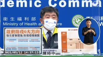 哽咽談疫情　阿中再現身「滿頭白髮」