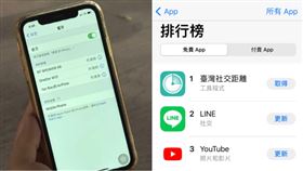 台灣社交距離App怎麼用（組圖／翻攝自手機畫面）