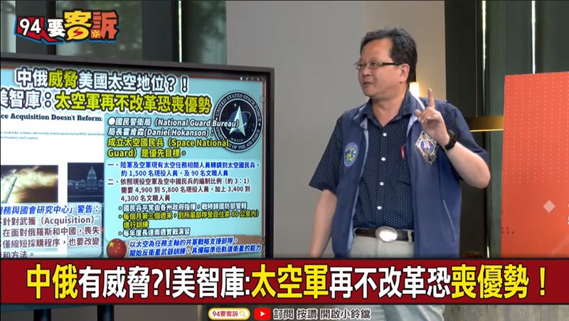 太空大戰！美「太空國民兵」對抗中俄