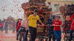 ▲上元節蕃薯寮媽巡庄去。（圖／翻攝阿白 劉胤含臉書粉絲頁）