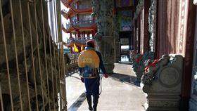 萬華阿公店確診,彰化廟會,消毒,檢疫(圖/翻攝畫面)