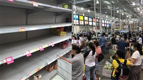 囤貨,北北基,封城,擔心,賣場,泡麵,衛生紙