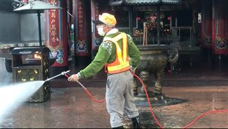 基隆婦疑到紫南宮…「超前部屬」消毒
