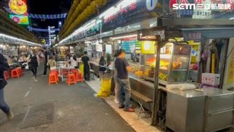 基隆夜市攤商喊苦　生意慘淡實聯制難