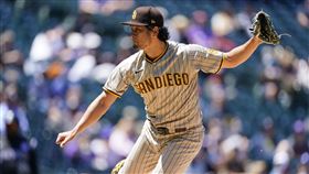 ▲達比修有僅投4局退場。（圖／美聯社／達志影像）