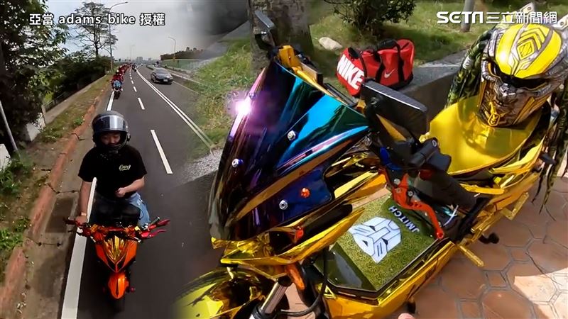 移工電動車車聚　帥氣外表時速小綿羊