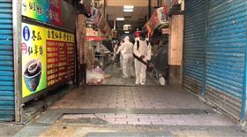 新竹城隍廟,攤商,消毒,小吃（圖／翻攝畫面）